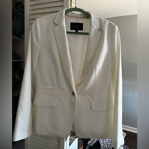Banana Republic White Blazer